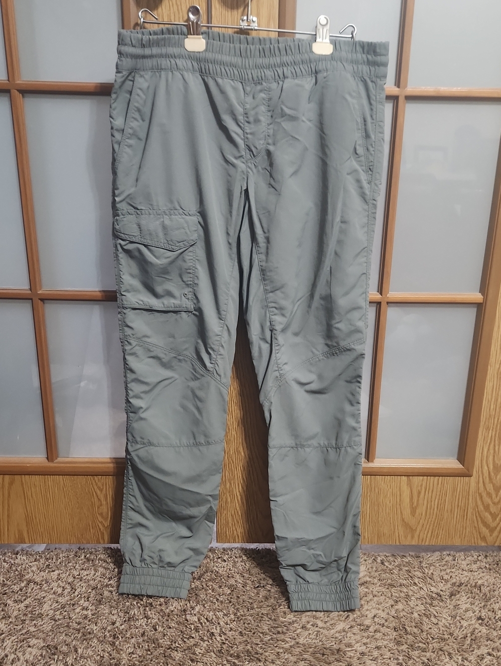 Columbia Womens Grey Silver Ridge Hiking Jogger Pants Size Medium